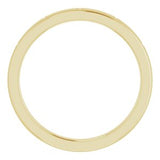 14K Yellow Stackable Starburst Ring