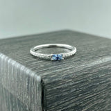 14kw Tanzanite & Diamond Ring