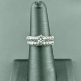 18kw Diamond Wedding Set