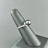 14kw Tahitian Pearl & Diamond Ring