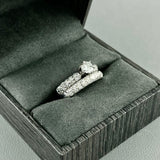 18kw Diamond Wedding Set