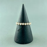 14kr Diamond Infinity Band