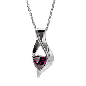 14kw Grape Garnet Pendant